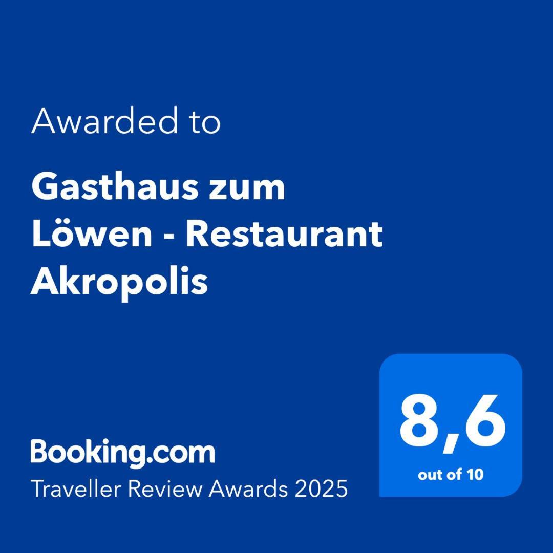 Gasthaus Zum Loewen - Restaurant Akropolis Hausach Ngoại thất bức ảnh